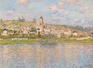 Vétheuil door Claude Monet